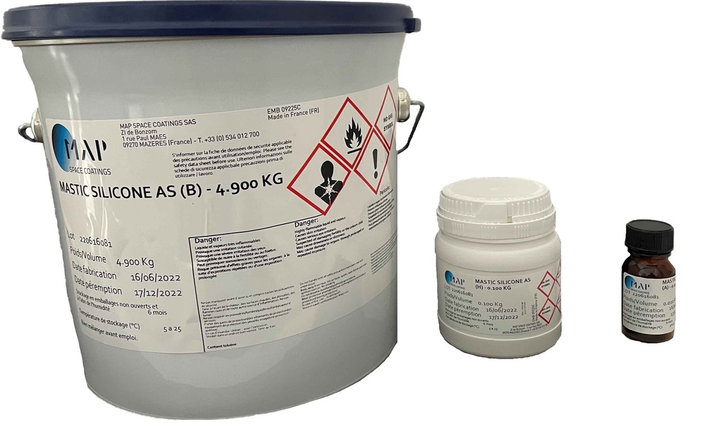 MASTIC SILICONE AS (K) - 5.000 KG